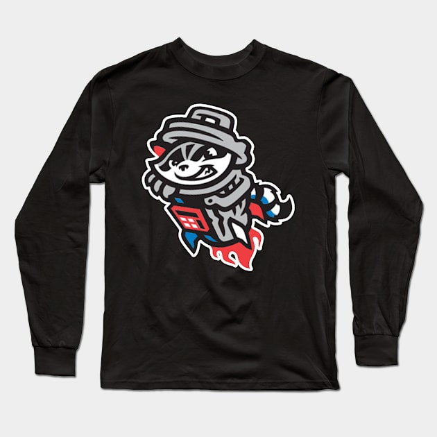 Rocket City Trash Pandas [_] Long Sleeve T-Shirt by Dizzy One